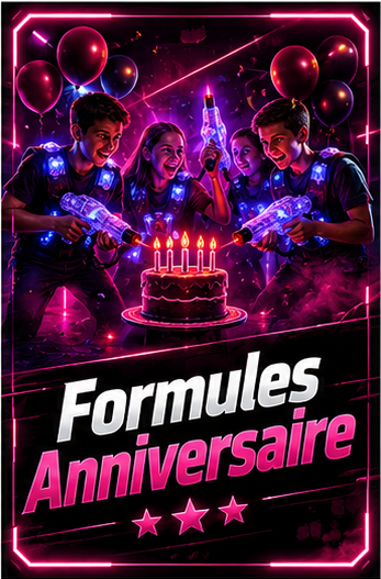 Formules Anniversaire Laser Game Andernos
