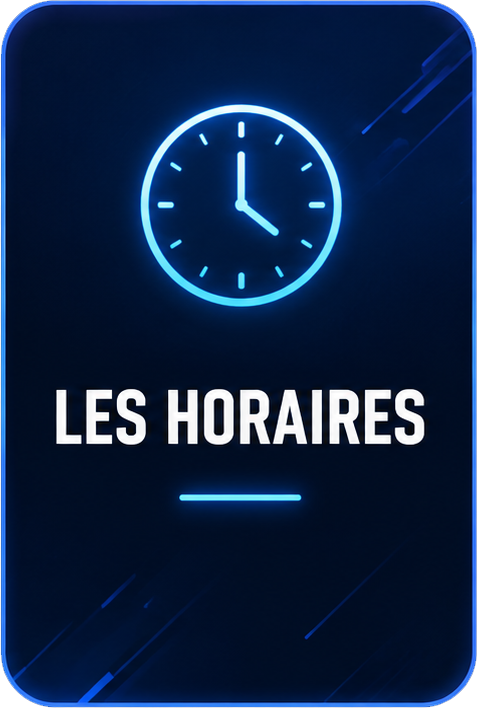 Les Horaires